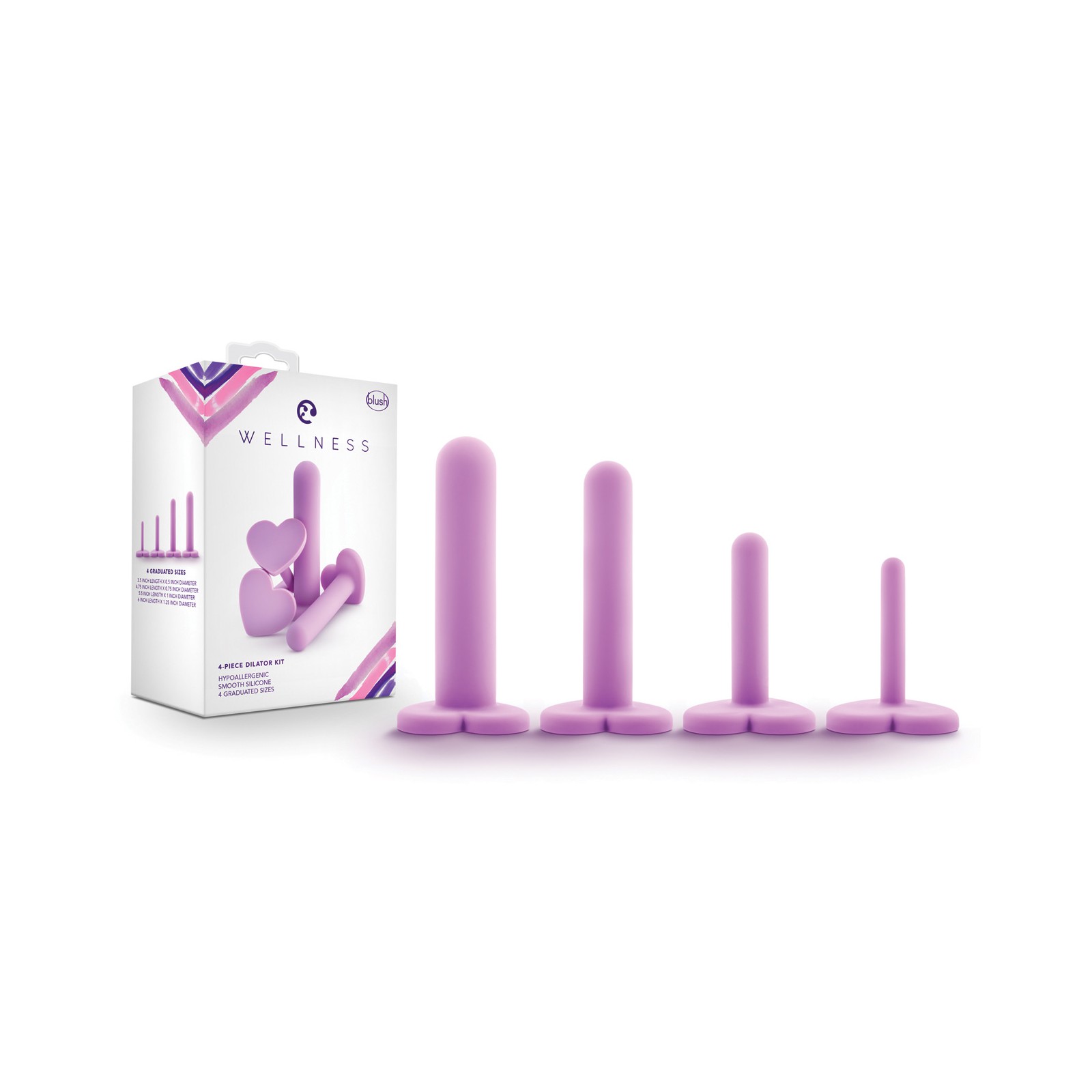 Wellness Dilator Kit Purple - Comfort and Gradual Pleasure