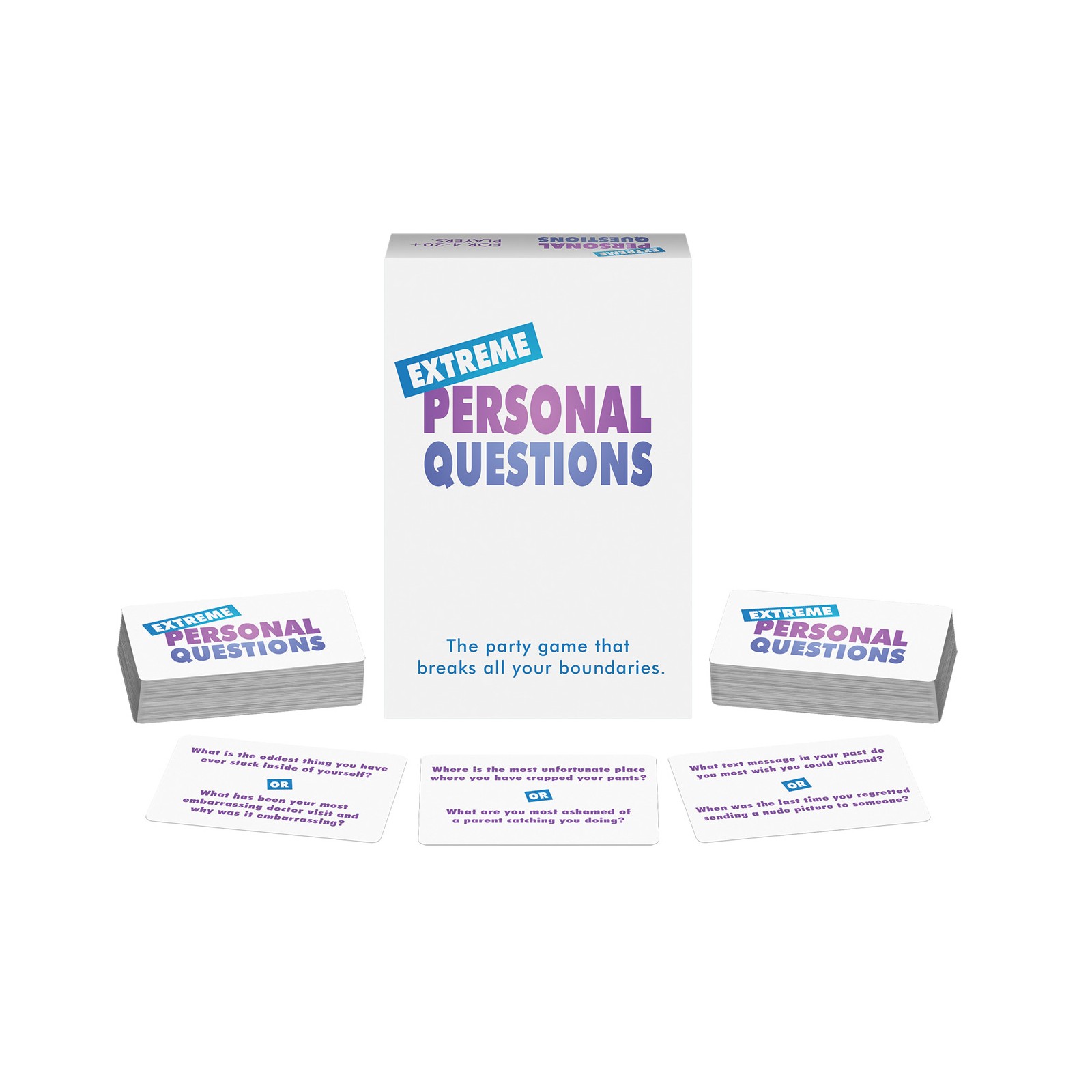 Extreme Personal Questions Adult Party Game