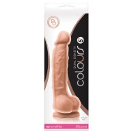 Colours Dual Density 5" Dildo White