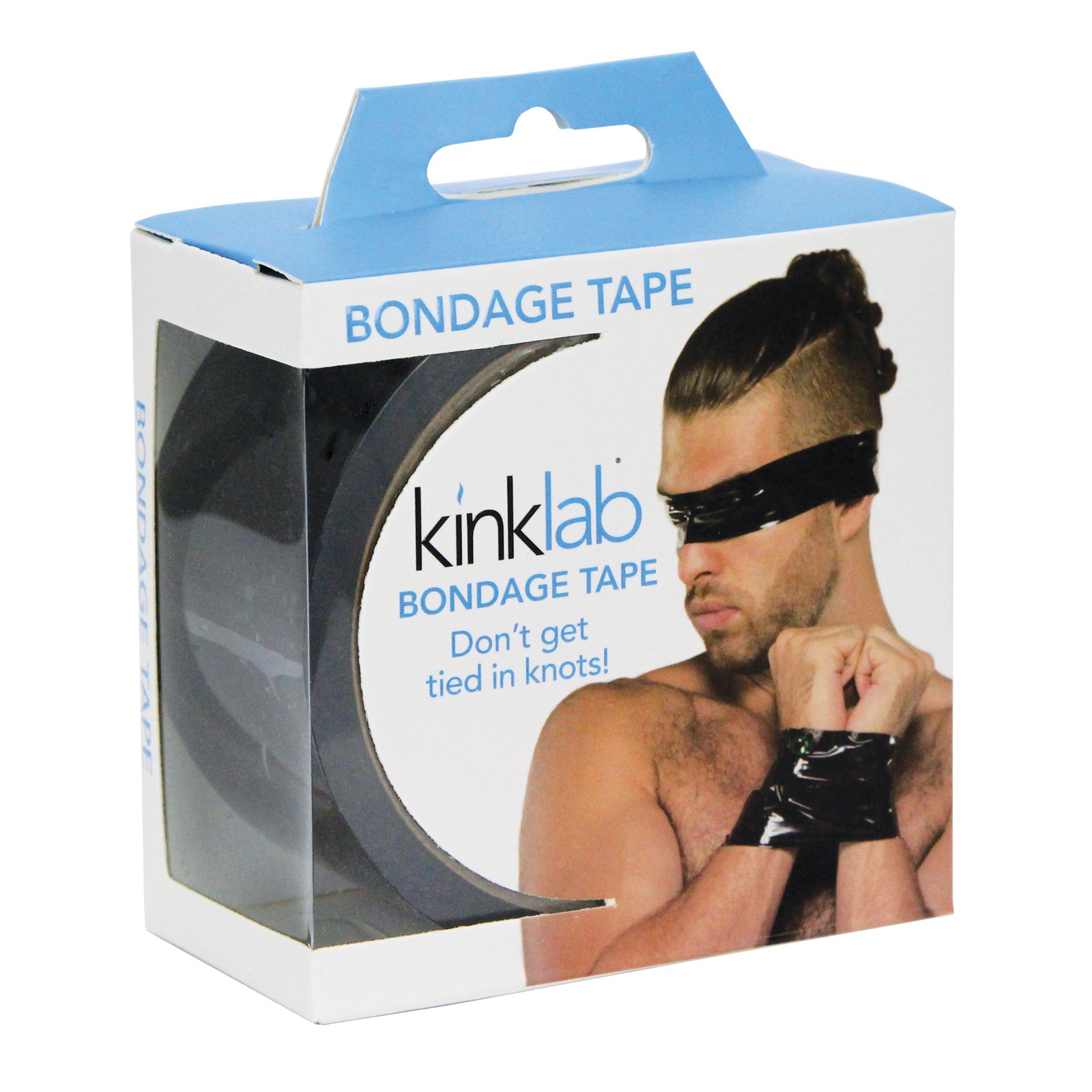 KinkLab Black Bondage Tape for Fun