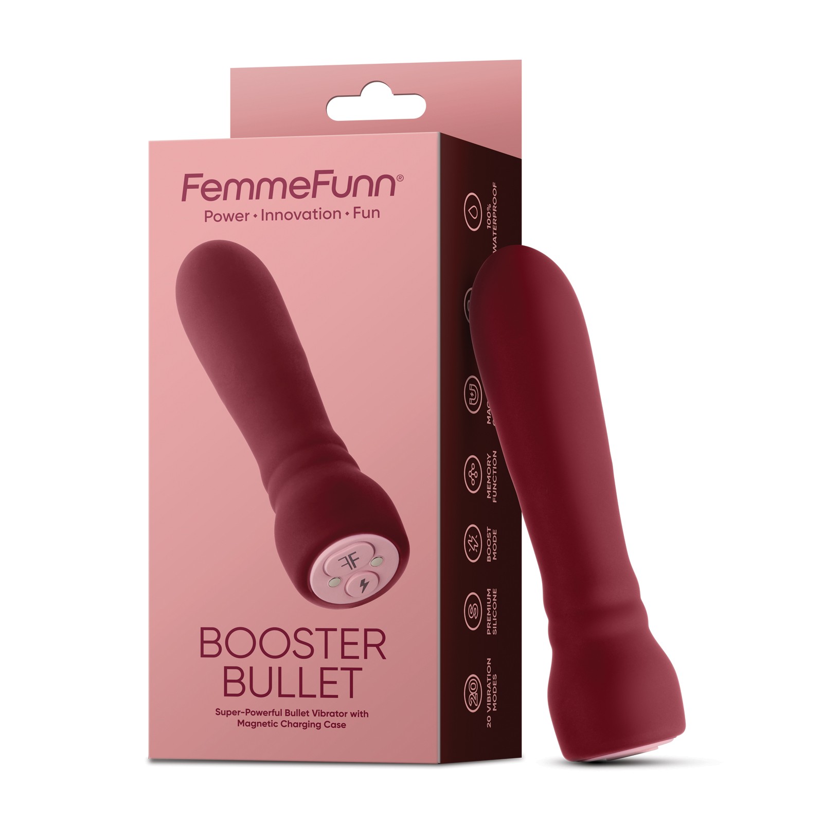 Femme Funn Booster Bullet Maroon