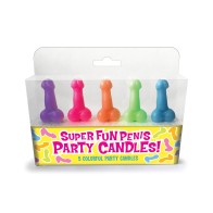 Super Fun Party Candles Set