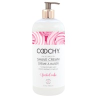 COOCHY Rash Free Shave Cream 32 oz Frosted Cake