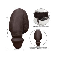 Packer Gear 4 Inch Silicone Packing Penis Black