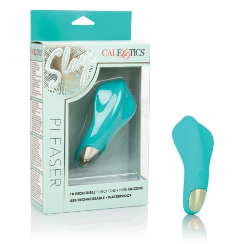 Slay Pleaser Teal Travel Massager