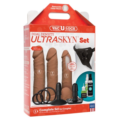 Set Vac-U-Lock Dual Density ULTRASKYN - Caramelo