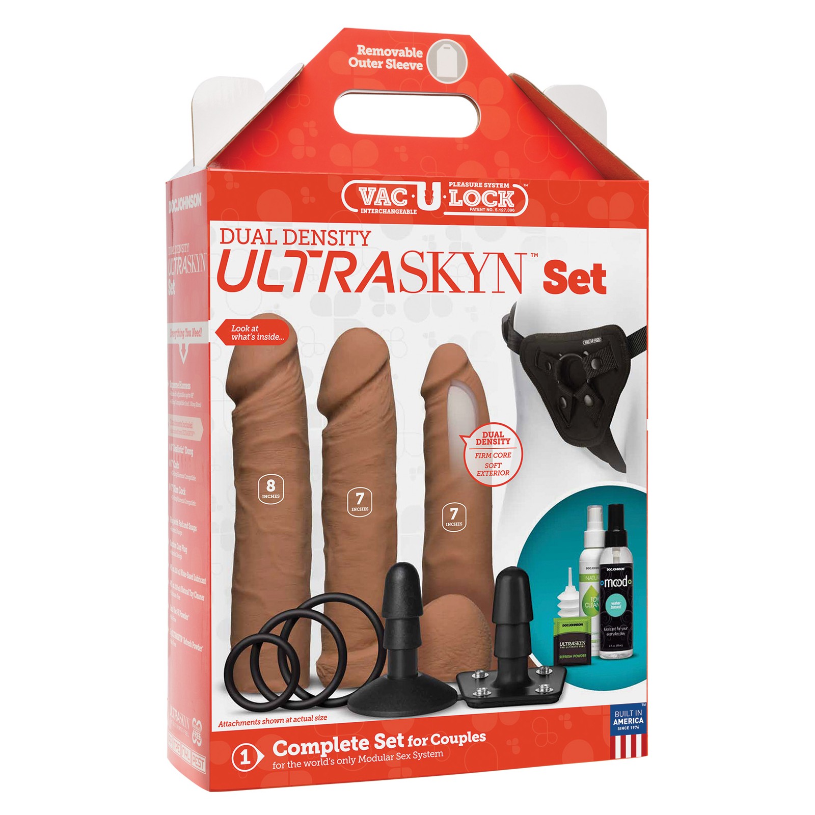 Set Vac-U-Lock Dual Density ULTRASKYN - Caramelo