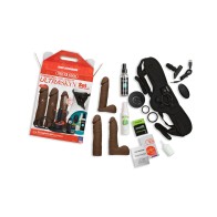 Set Vac-U-Lock Vibrador Dual Density ULTRASKYN - Chocolate