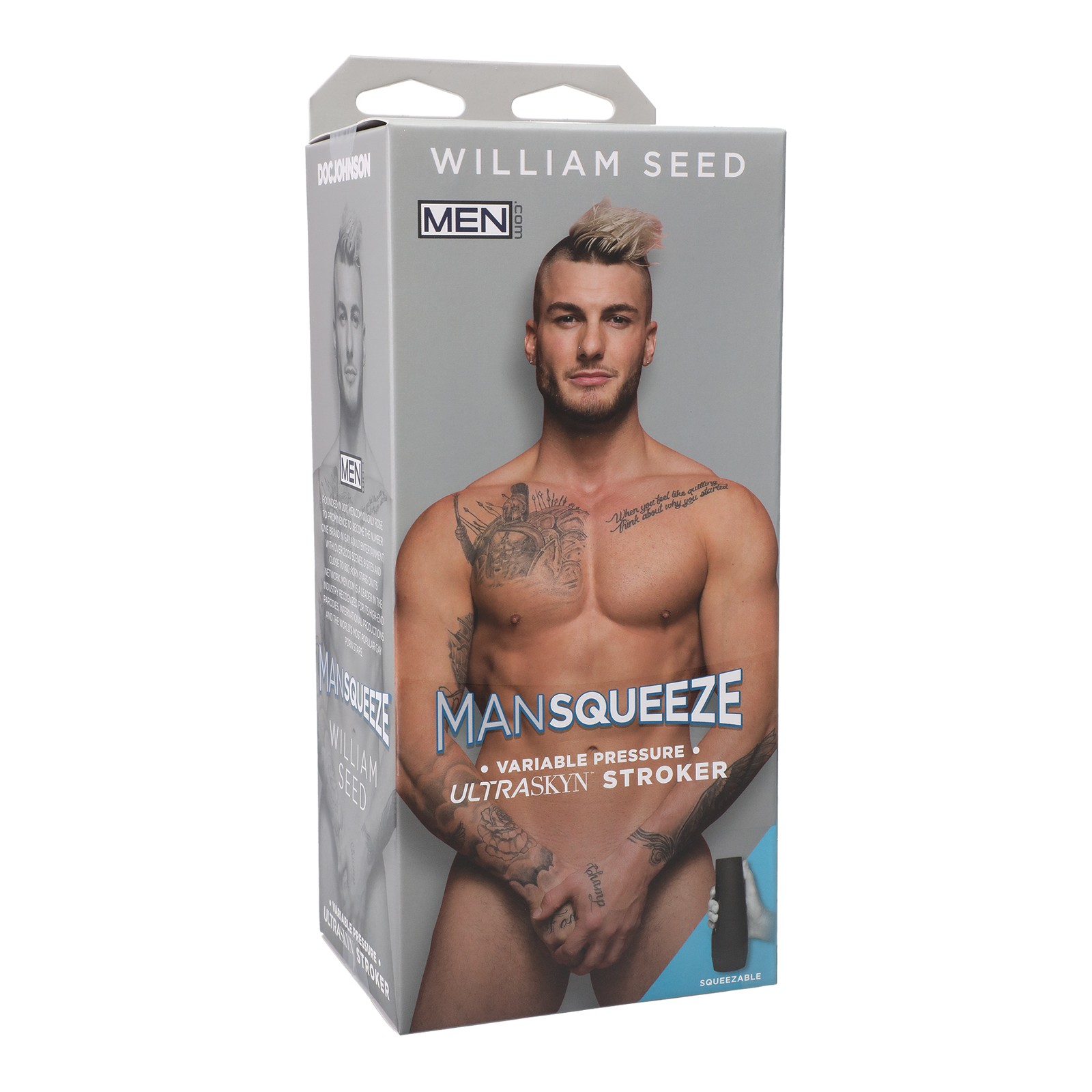 Estimulador Anal Man Squeeze ULTRASKYN William Seed