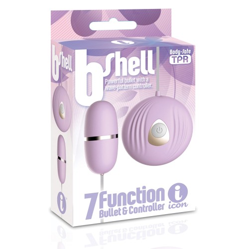 Bullet Vibe B-Shell 9 en Púrpura