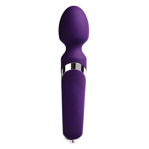 VeDO Wanda Rechargeable Wand in Deep Purple