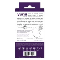 Yumi Finger Vibe - Deep Purple Silicone Massager