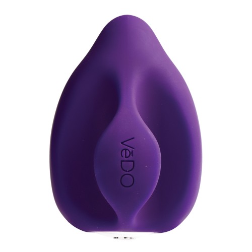 Yumi Finger Vibe - Deep Purple Silicone Massager