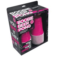 Juego de Beer Pong Boobie - Divertido Juego de Fiesta