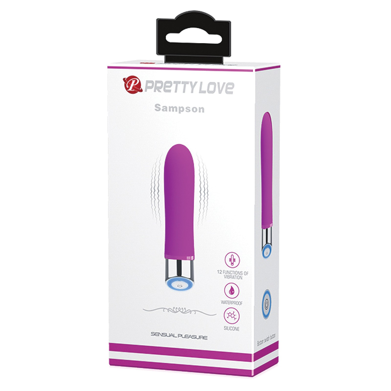 Mini Vibrador Suave Pretty Love Sampson Fucsia