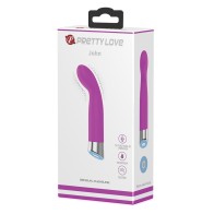 Mini Vibrador G-Spot Pretty Love John Fucsia