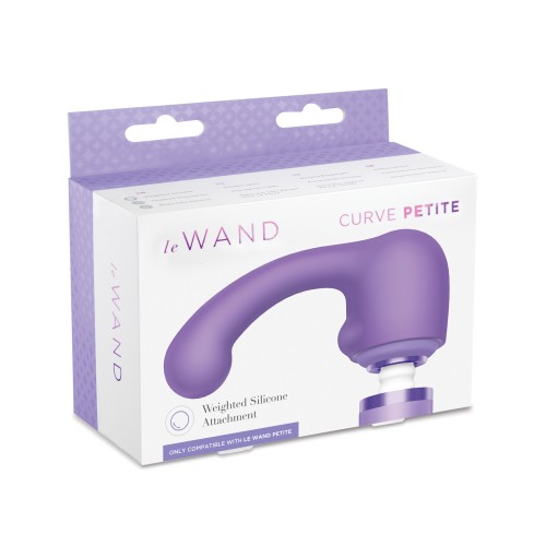 Le Wand Curve Petite Accesorio de Silicona Pesado