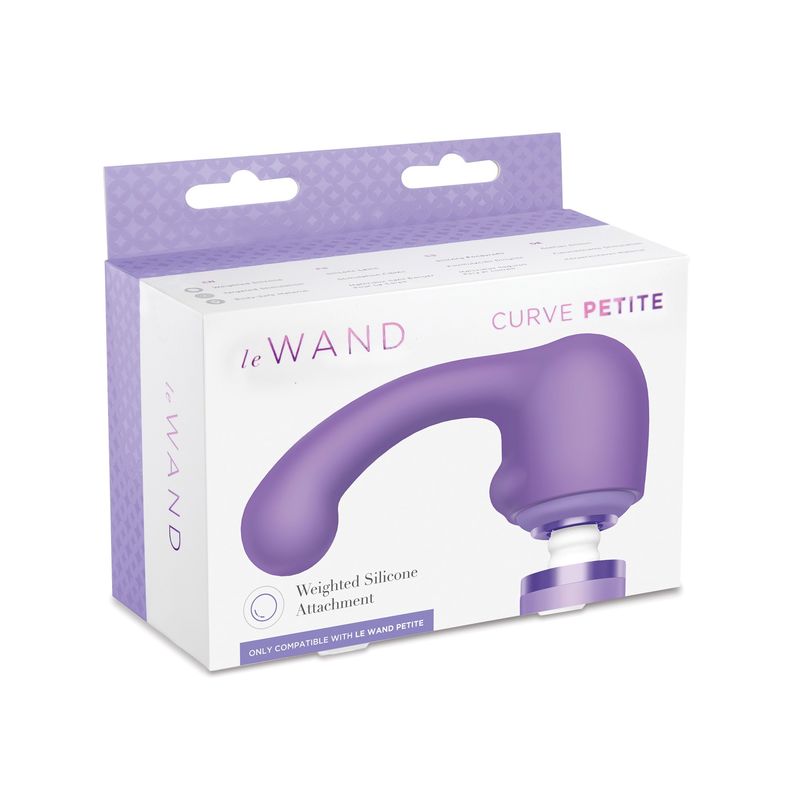 Le Wand Curve Petite Weighted Silicone Attachment