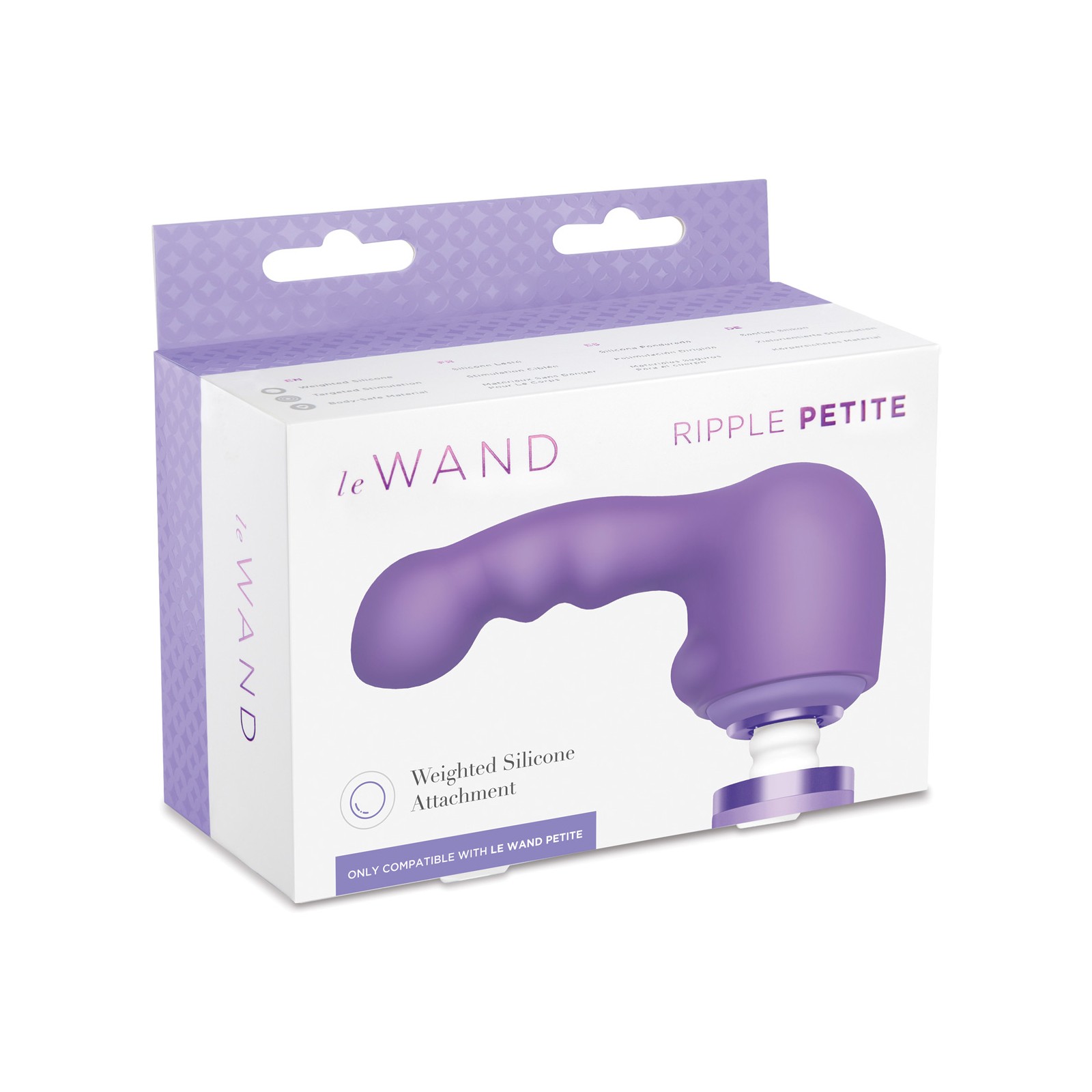 Le Wand Ripple Petite Weighted Silicone Attachment