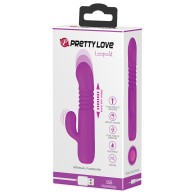 Pretty Love Leopold Mini Thruster Vibe Fuchsia - Ultimate Pleasure