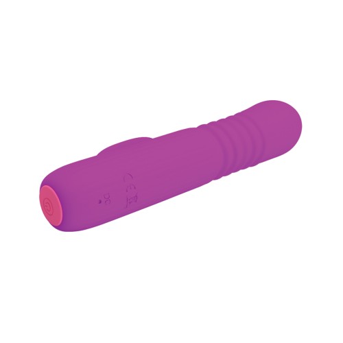 Vibrador Mini Thruster Pretty Love Leopold Fucsia - Placer Supremo