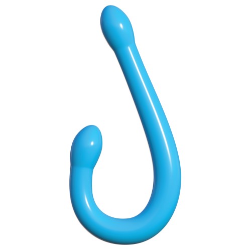 Classix 18'' Doble Dildo Flexible Whammy Azul