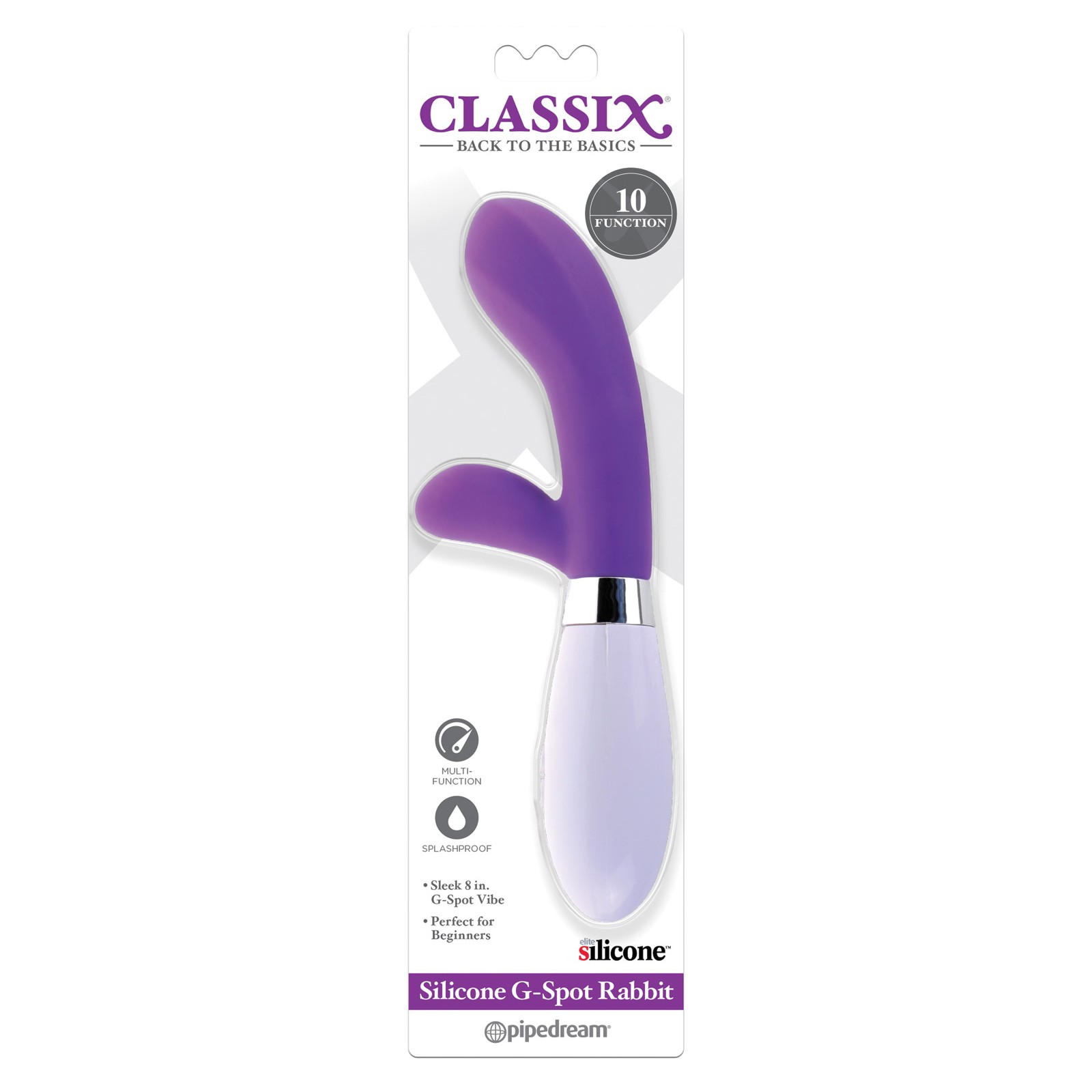 Conejito de Silicona Clásico para G-Spot para Placer Supremo