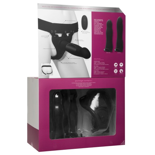 Unisex Vibrating Strap-On Play Set