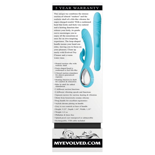 Evolved Triple Infinity Vibrator Teal