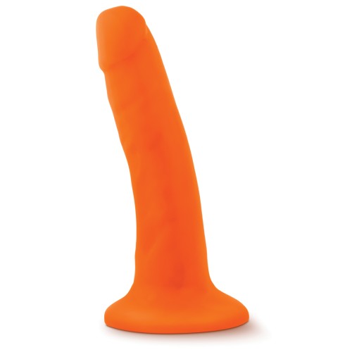 Blush Neo Dual Density Cock 6 inch - Neon Orange