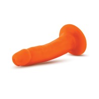 Blush Neo Dual Density Cock 6 inch - Neon Orange