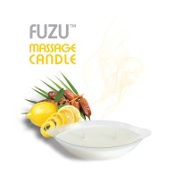 Vela de Masaje Fuzu 4 oz Higos de Fiji y Cáscara de Limón