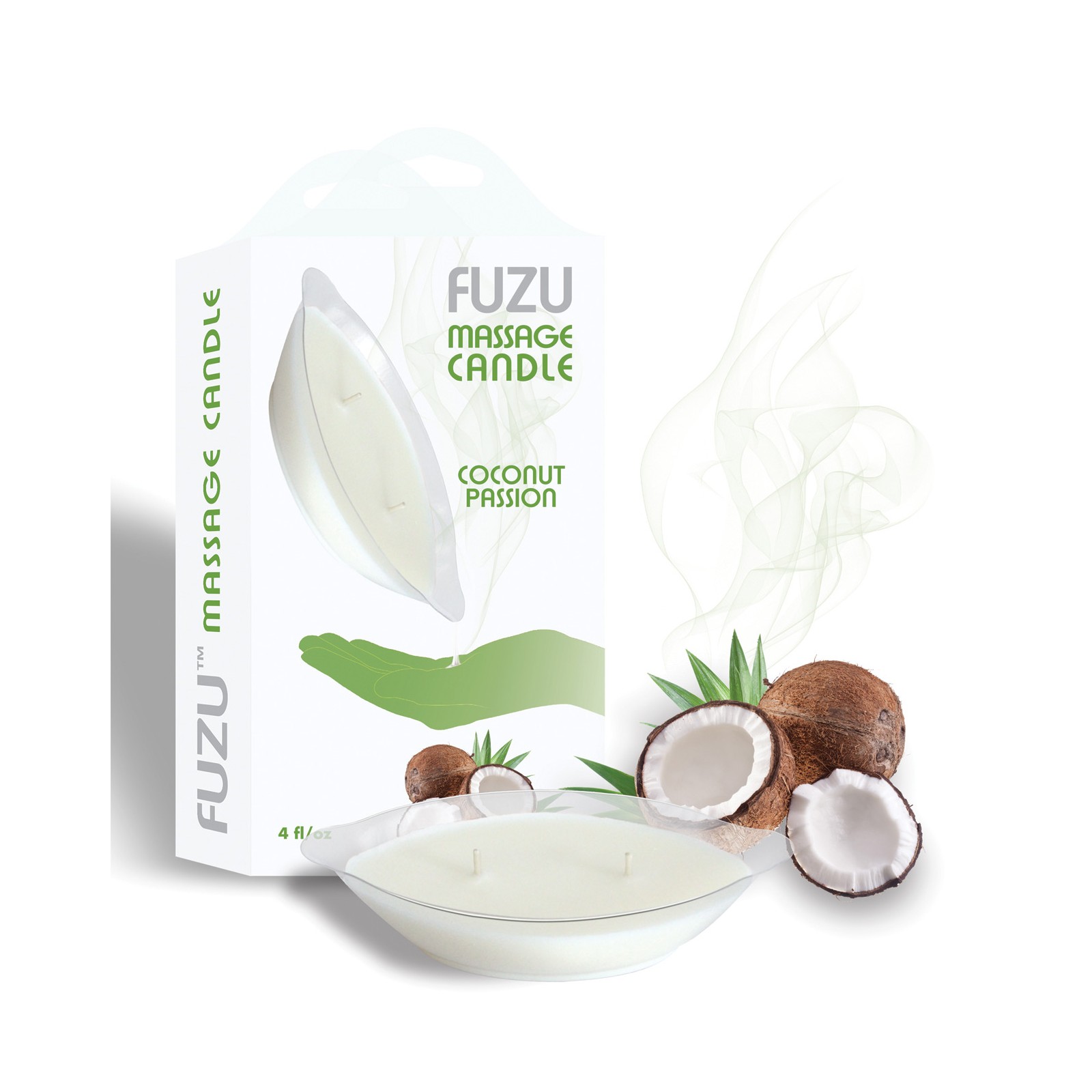 Fuzu Massage Candle - Coconut Passion