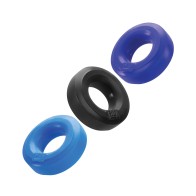 Hunky Junk C Ring Multi Pack Cobalt