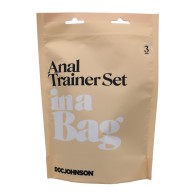 In A Bag Anal Trainer Set Black - Gradual Size for Beginners