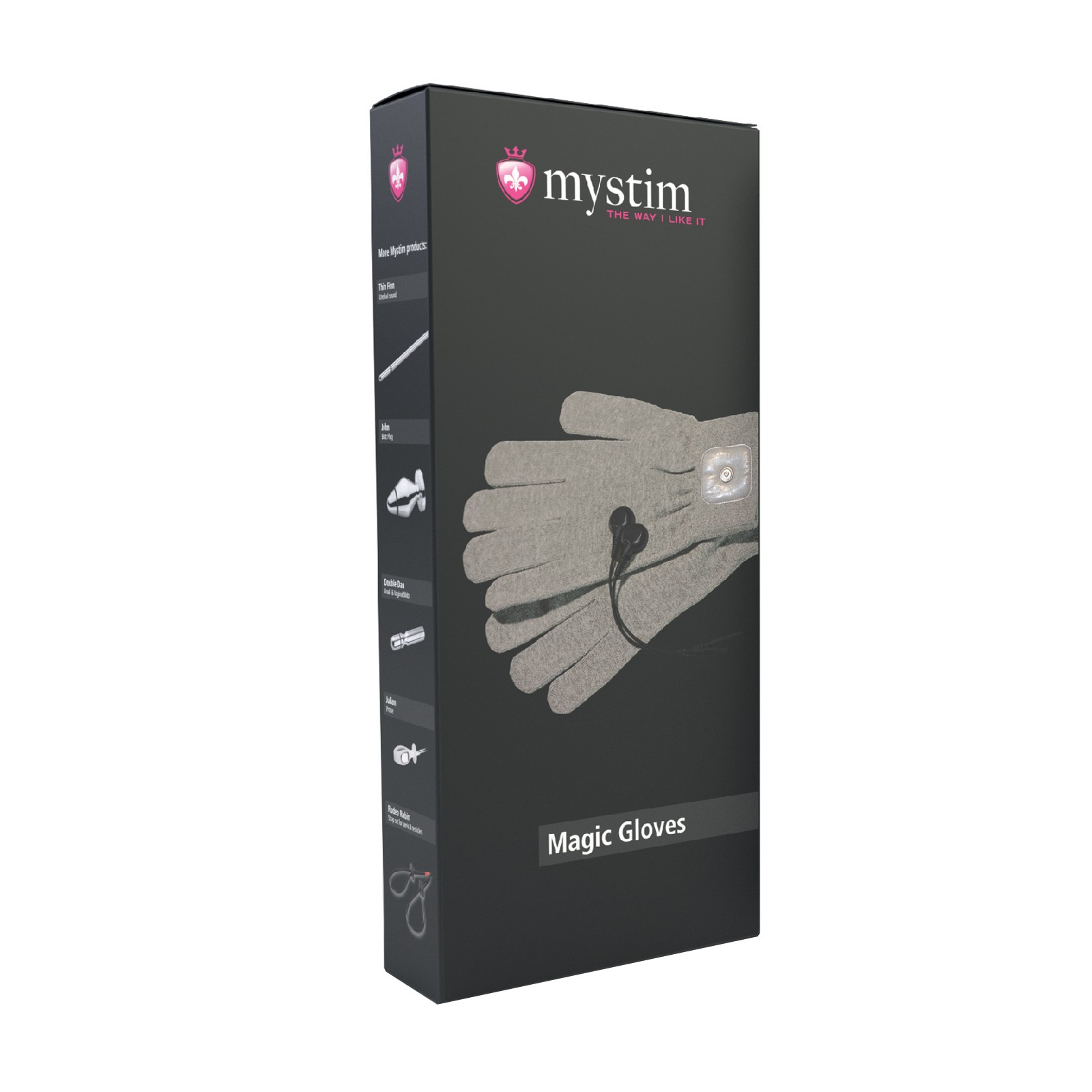 Guantes Mágicos eStim Mystim Gris