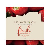 Lubricante Intimate Earth Fresas Frescas - 3 ml Foil