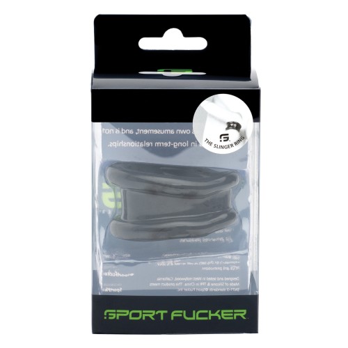 Sport Fucker Slinger Cock Ring - Black