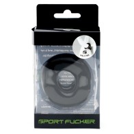 Sport Fucker Half Pipe Black - Unique Cockring Experience