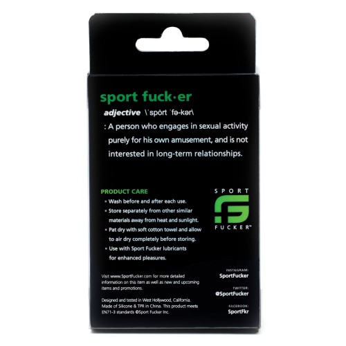 Sport Fucker Cum Stopper 2.0 - Black