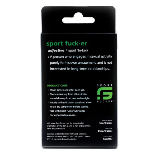 Plug para Pene Sport Fucker - Negro