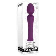 Evolved My Secret Wand - Vibrador Potente y Resistente al Agua