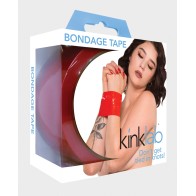 Kinklab Bondage Tape Red - Versatile BDSM Accessory