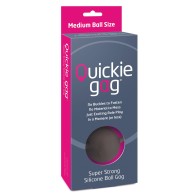 Quickie Medium Ball Gag Black