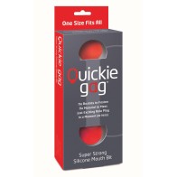 Gag Quickie Bit Rojo Talla Única