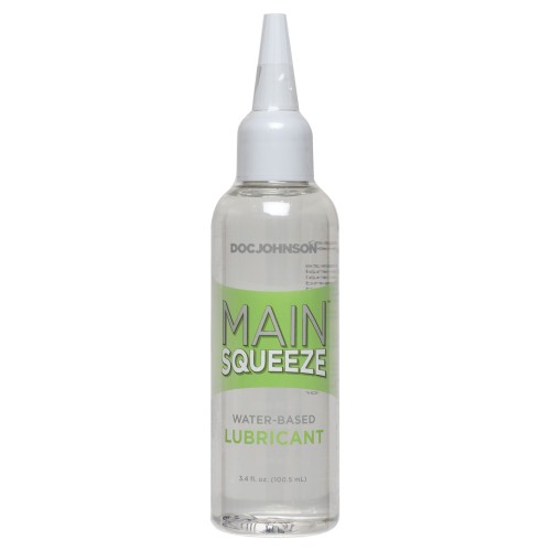 Lubricante a Base de Agua Main Squeeze 3.4 oz