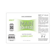 Lubricante a Base de Agua Main Squeeze 3.4 oz