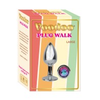 Voodoo Walk Large Metal Plug in Silver