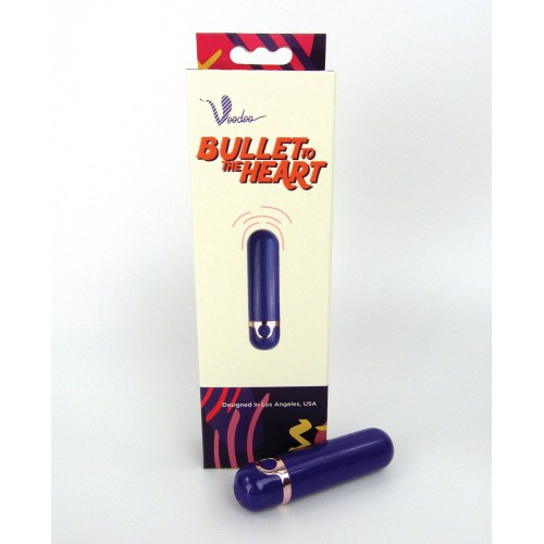 Vibrador Bullet Inalámbrico Voodoo 10X Morado