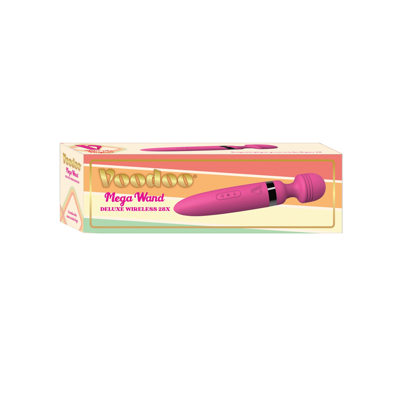 Voodoo Deluxe Mega Wand 28X - Pink